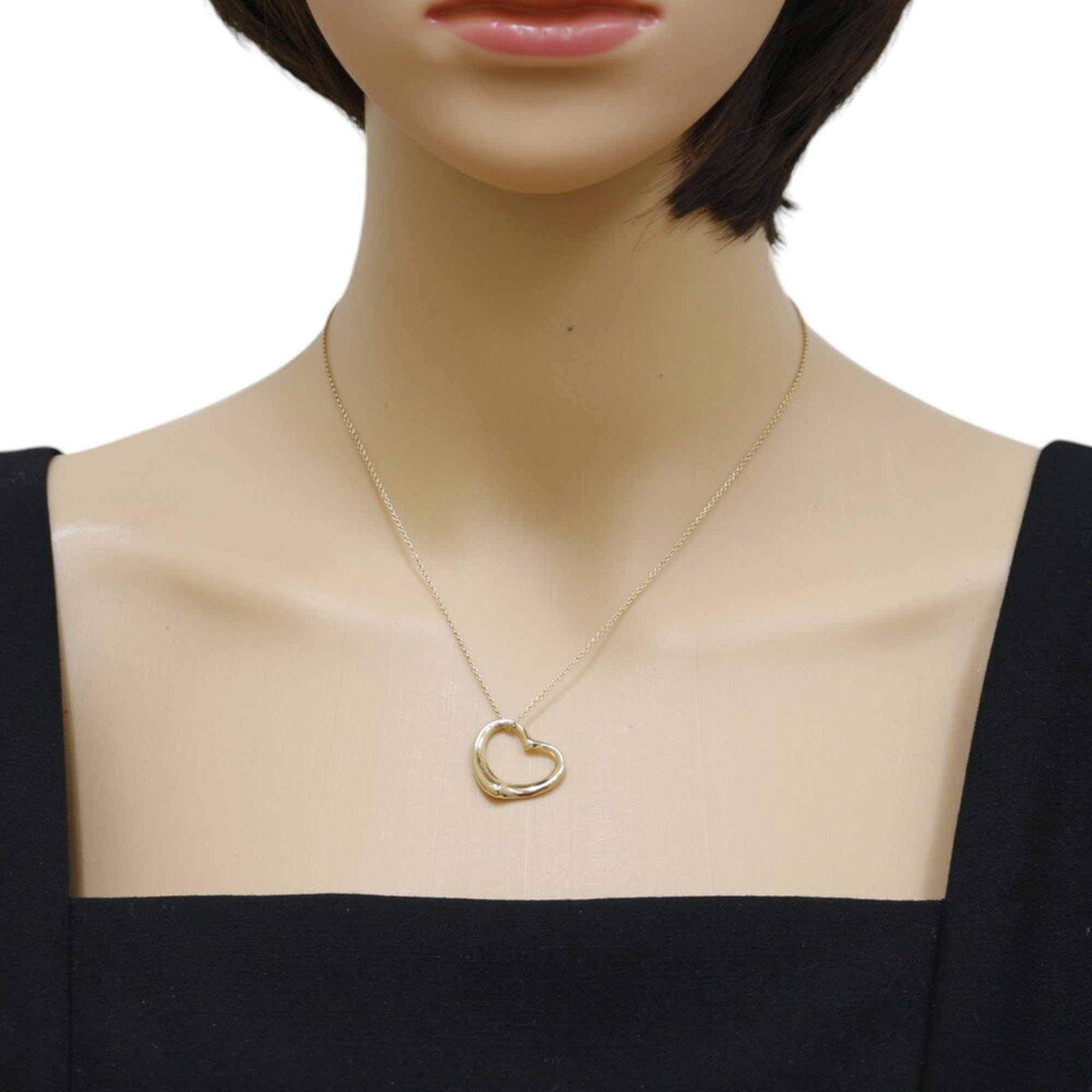 Tiffany Heart Necklace 18K Gold Women's TIFFANY&Co.