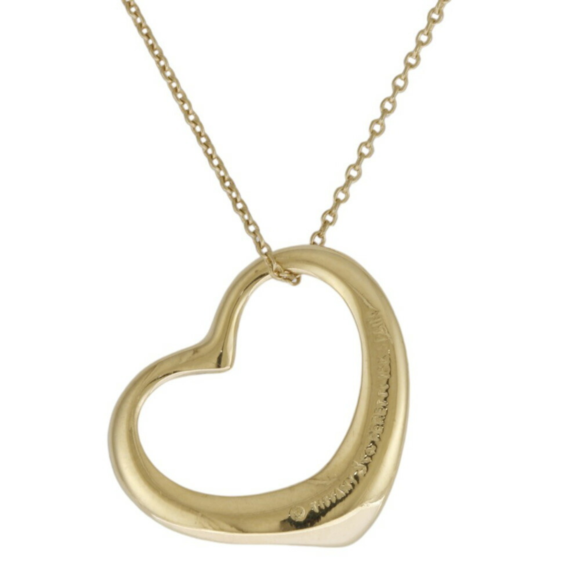 Tiffany Heart Necklace 18K Gold Women's TIFFANY&Co.