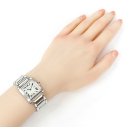 Cartier Tank Francaise MM Watch Stainless Steel 2465 Quartz Ladies CARTIER Non-Waterproof Reason for Sale