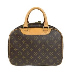 Louis Vuitton Trouville Monogram Handbag Canvas M42228 Brown Women's LOUIS VUITTON