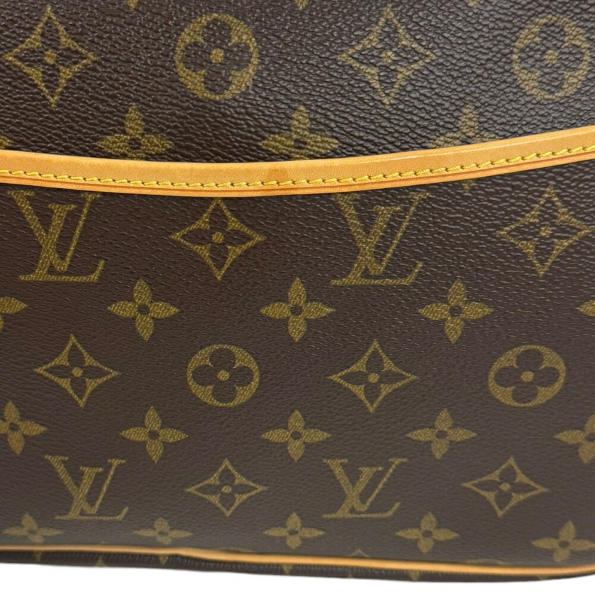 Louis Vuitton Trouville Monogram Handbag Canvas M42228 Brown Women's LOUIS VUITTON