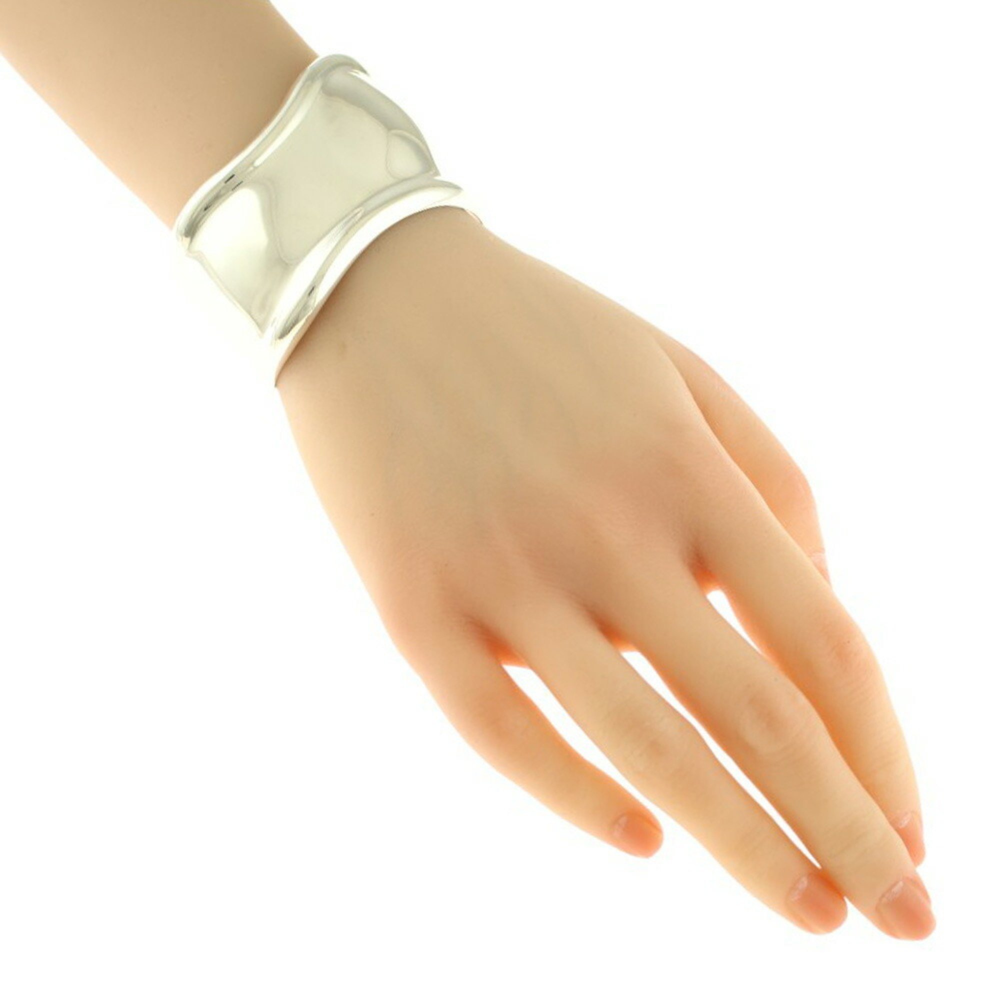 Tiffany Bone Cuff Bangle Silver 925 Women's TIFFANY&Co.