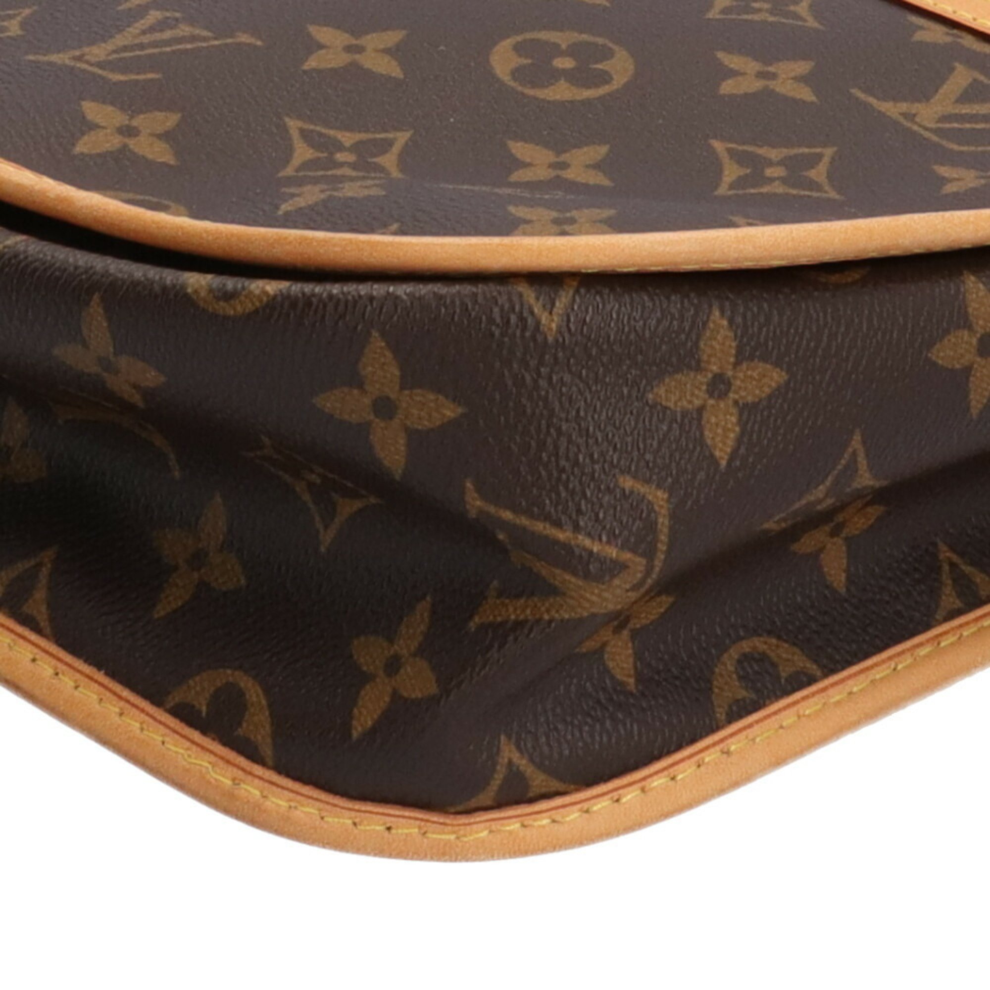 Louis Vuitton Bosphore PM Monogram Shoulder Bag Canvas M40106 Brown Women's LOUIS VUITTON