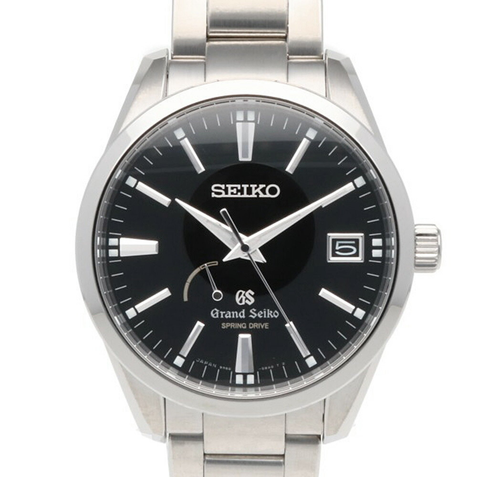 Seiko Spring Drive Watch Stainless Steel SBGA101/9R65-0BM0 Automatic Men's SEIKO GRAND Grand Power Reserve Manufacturer Overhauled