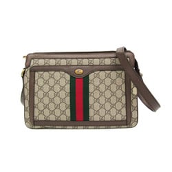 Gucci Ophidia 523534 Women,Men PVC Shoulder Bag Beige