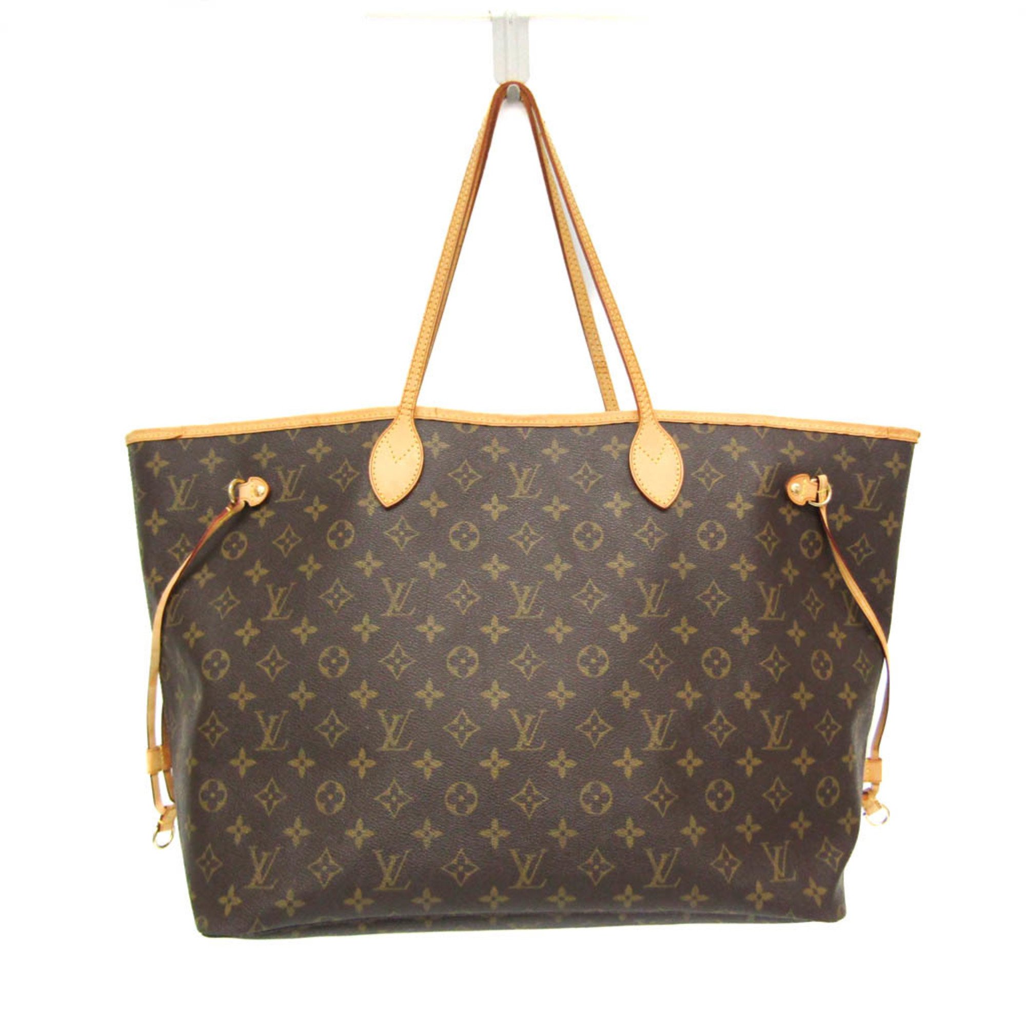 Louis Vuitton Monogram Neverfull GM M40157 Women's Tote Bag Brown