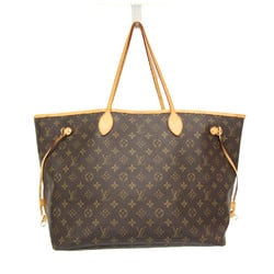 Louis Vuitton Monogram Neverfull GM M40157 Women's Tote Bag Brown