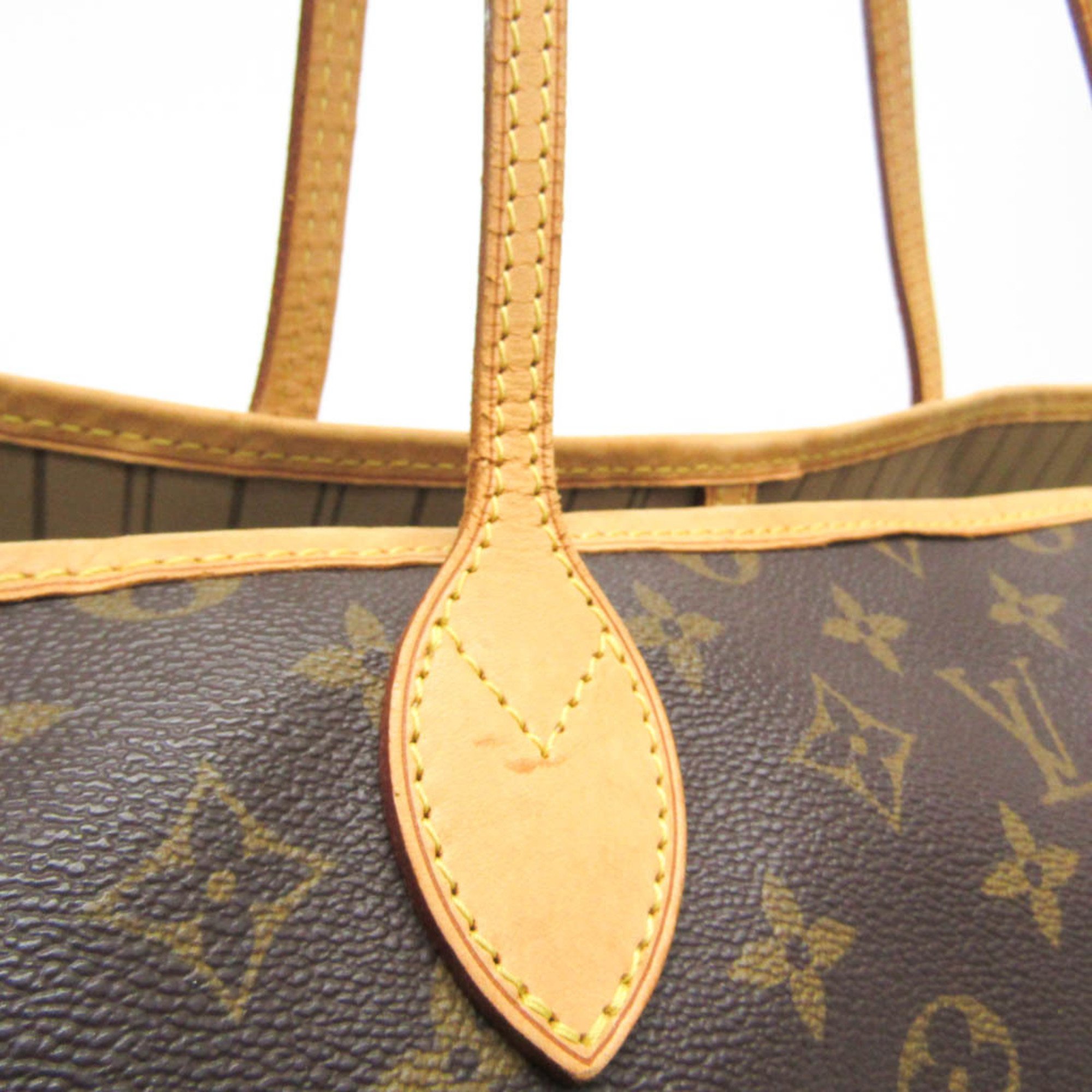 Louis Vuitton Monogram Neverfull GM M40157 Women's Tote Bag Brown