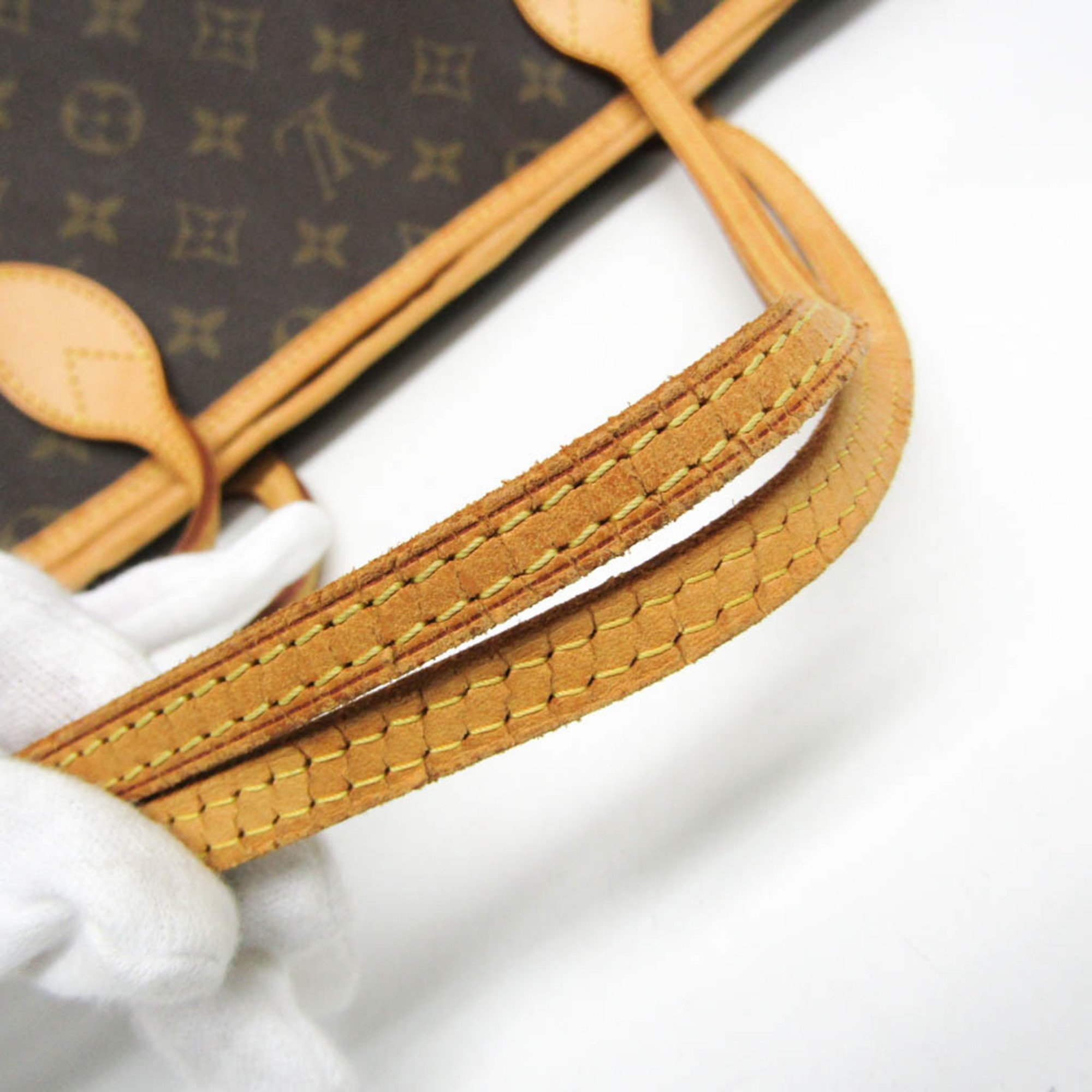 Louis Vuitton Monogram Neverfull GM M40157 Women's Tote Bag Brown