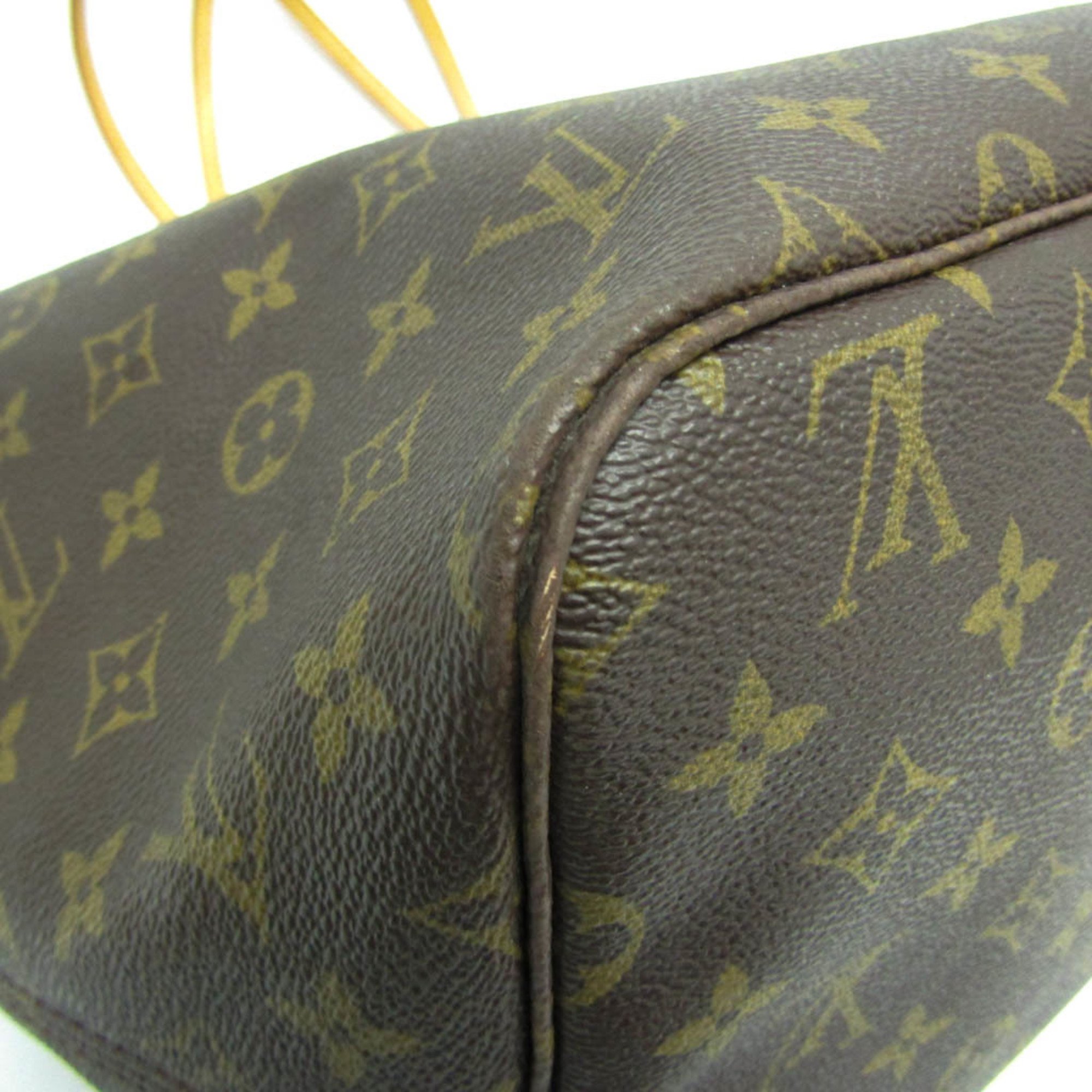 Louis Vuitton Monogram Neverfull GM M40157 Women's Tote Bag Brown