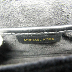 Michael Kors Hendrix 32F0G1HC0L Women's Leather Shoulder Bag Black