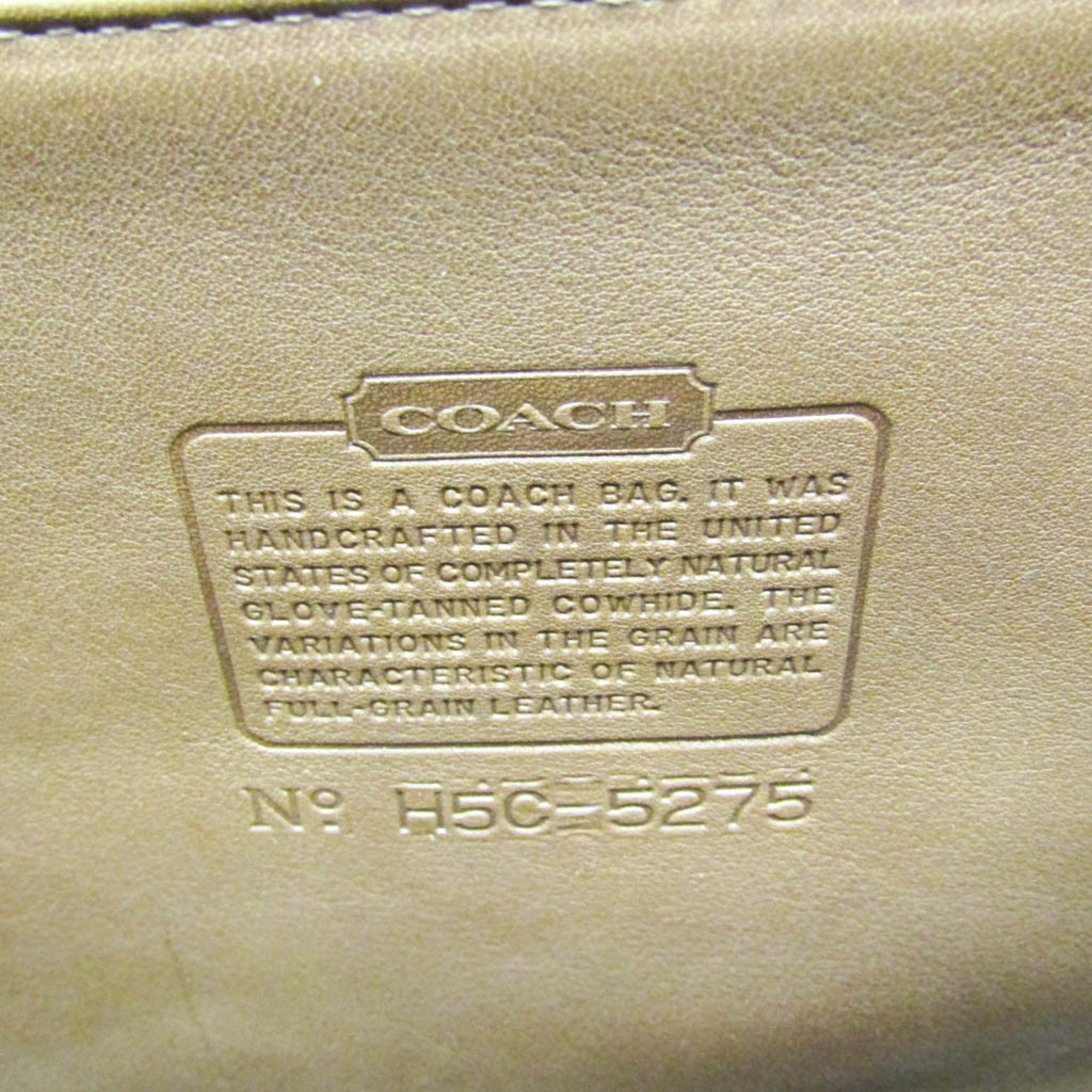 Coach Old Coach 5275 Women's Leather Briefcase,Shoulder Bag Brown