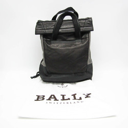 Bally ULK-MD Men's Leather Backpack Black