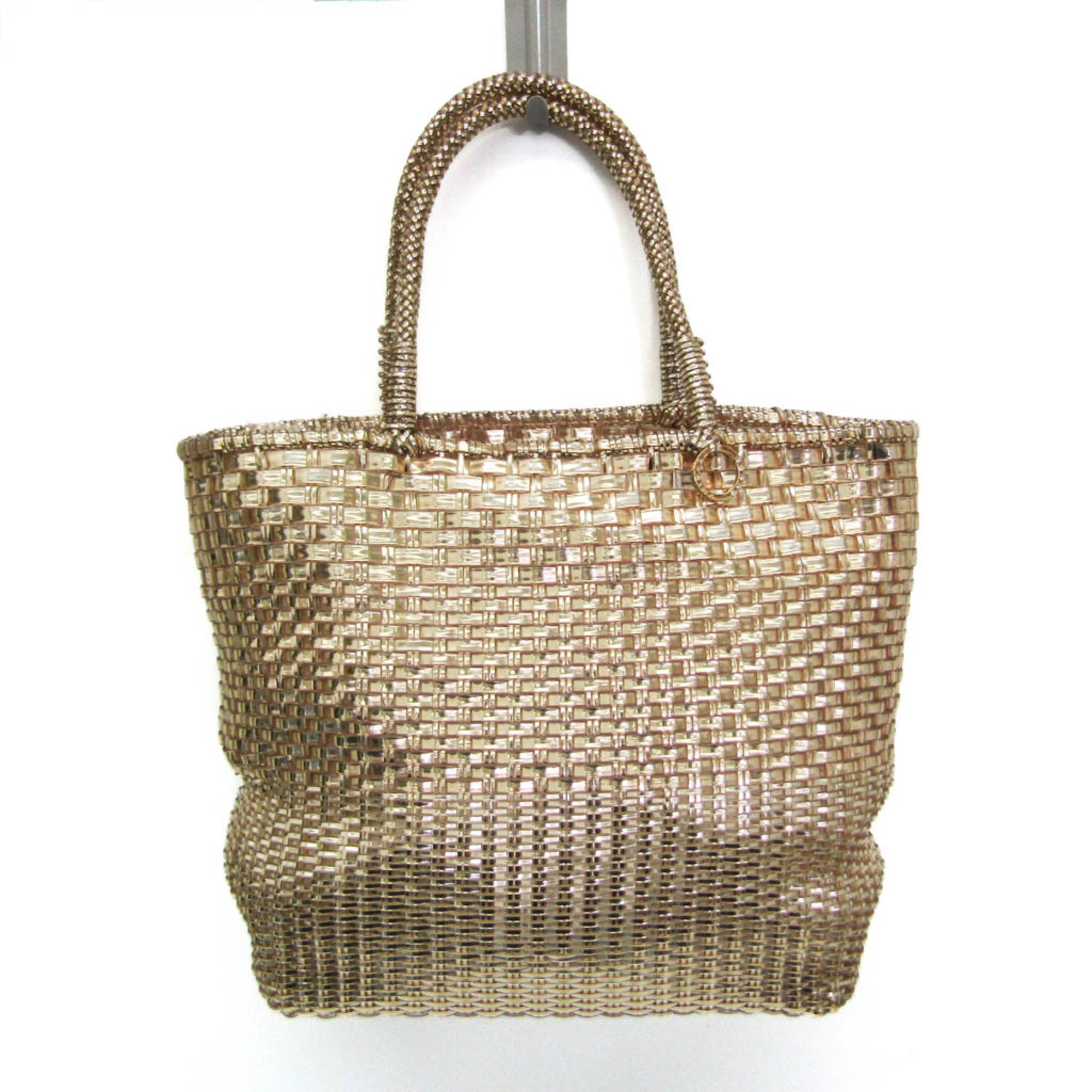 Anteprima Intreccio Women's Wire Handbag,Tote Bag Gold