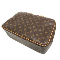 Louis Vuitton Monogram M47270 Women's Handbag Brown