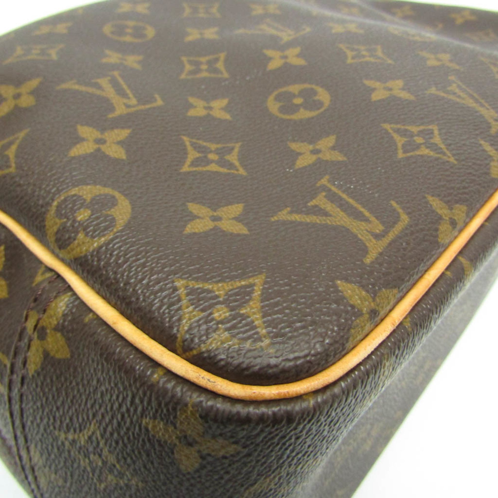 Louis Vuitton Monogram M47270 Women's Handbag Brown