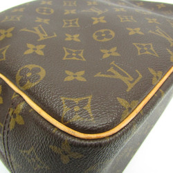 Louis Vuitton Monogram M47270 Women's Handbag Brown