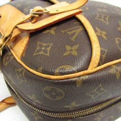 Louis Vuitton Monogram M47270 Women's Handbag Brown