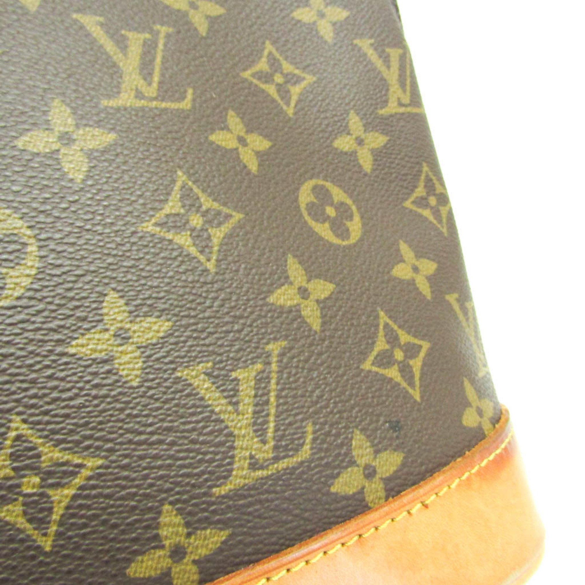 Louis Vuitton Monogram Alma M51130 Women's Handbag Brown