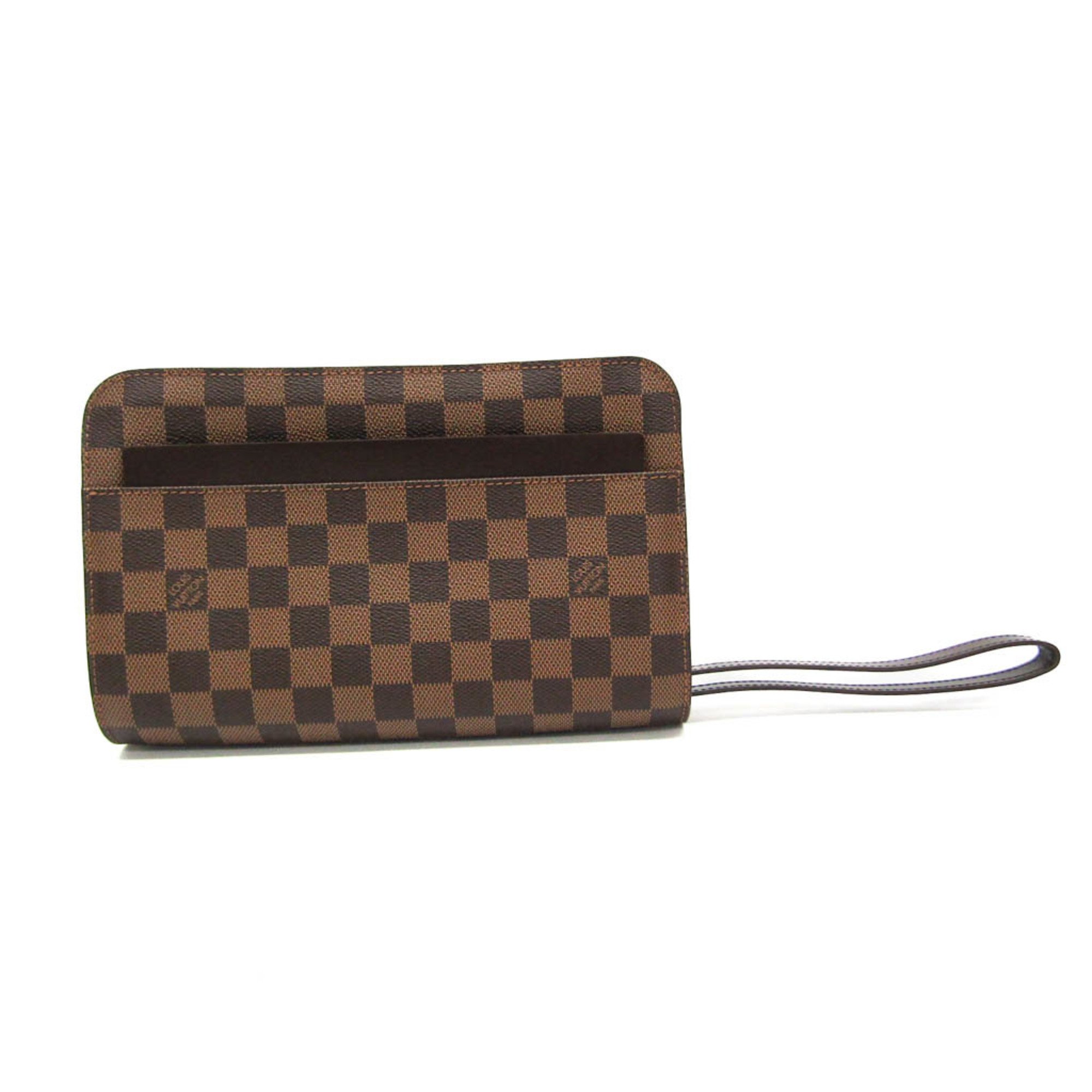 Louis Vuitton Saint Louis N51993 Women's Clutch Bag Ebene