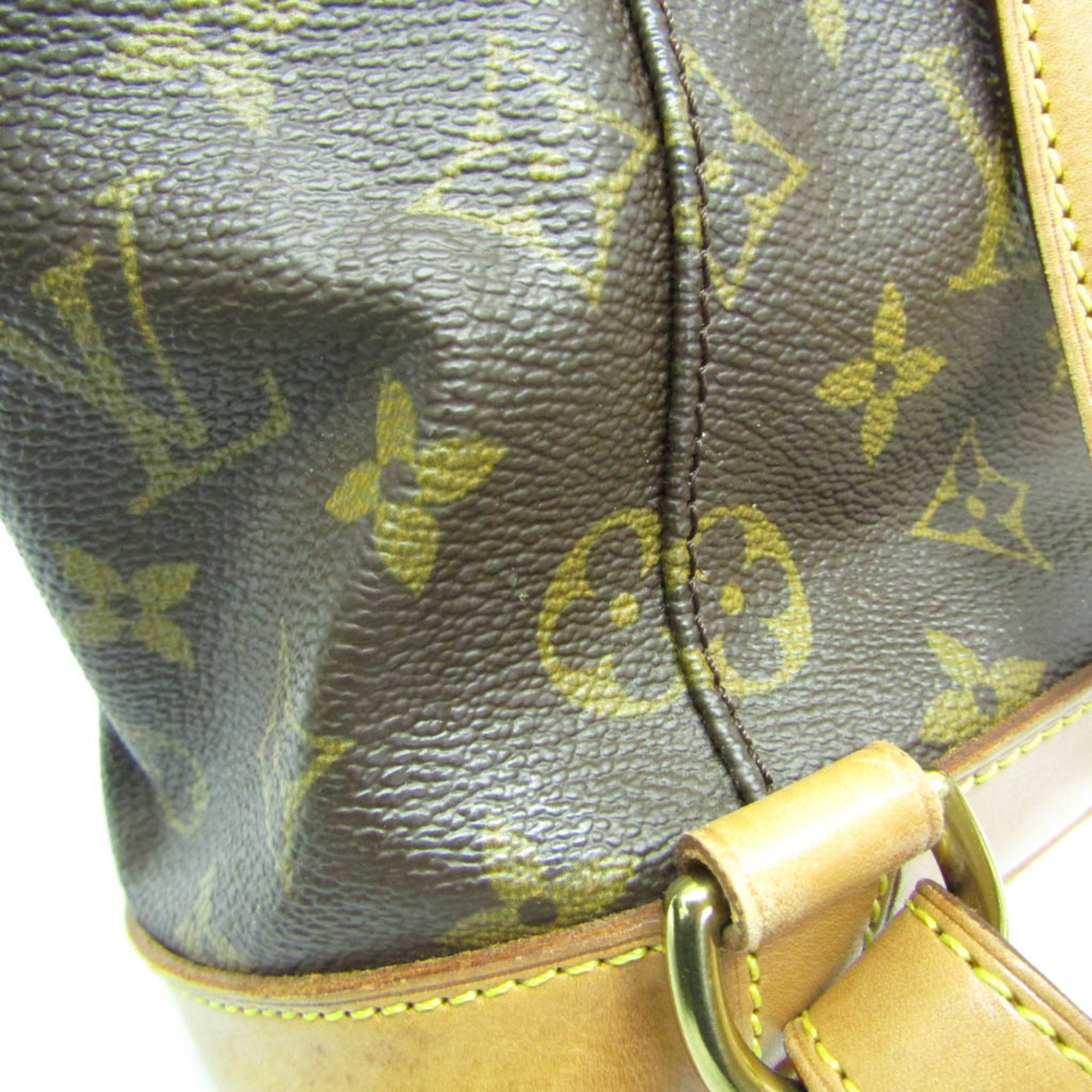 Louis Vuitton Monogram M51136 Women's Backpack Brown