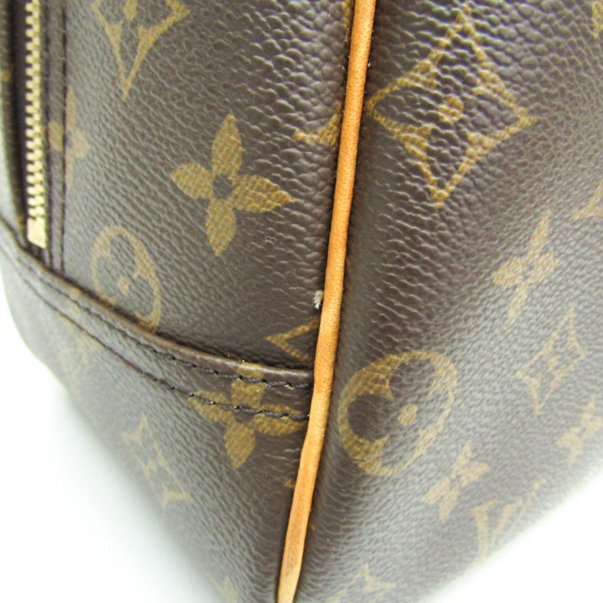 Louis Vuitton Monogram M47270 Women's Handbag Brown