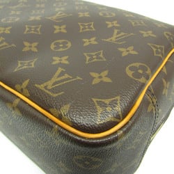 Louis Vuitton Monogram M47270 Women's Handbag Brown