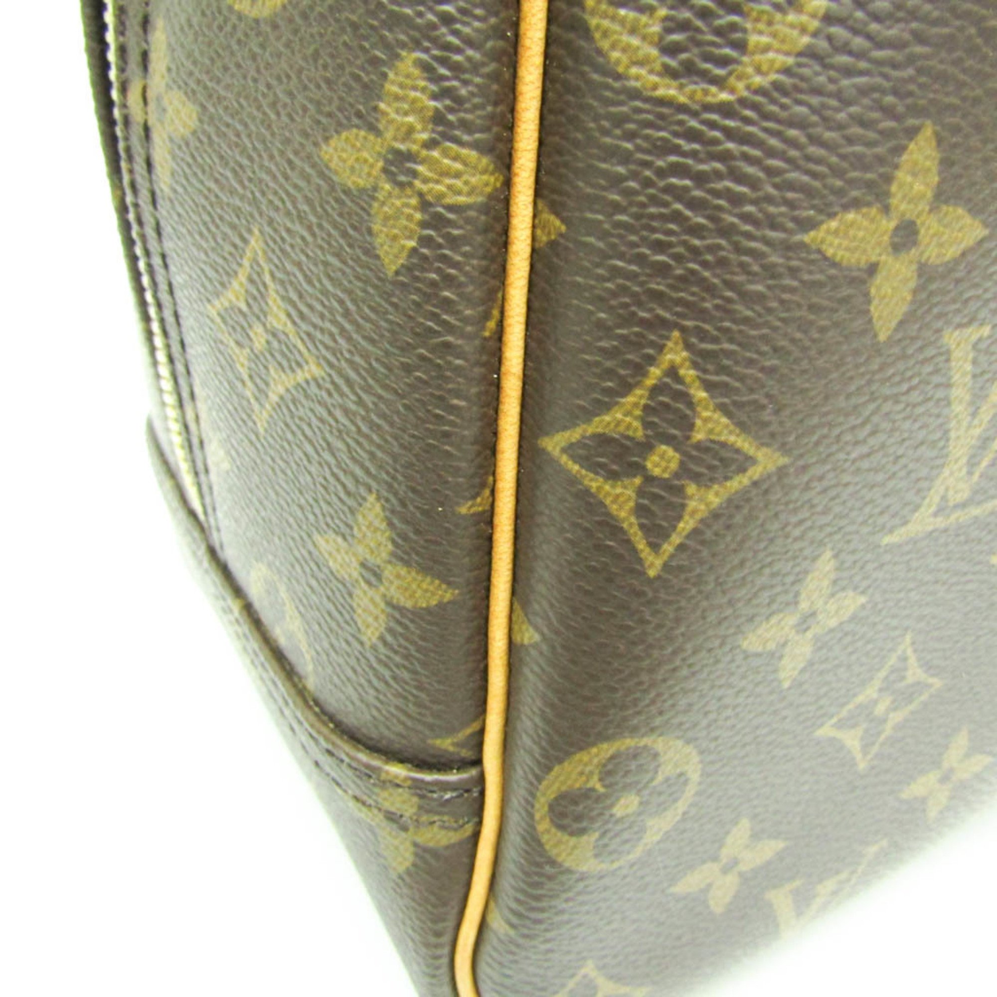 Louis Vuitton Monogram M47270 Women's Handbag Brown