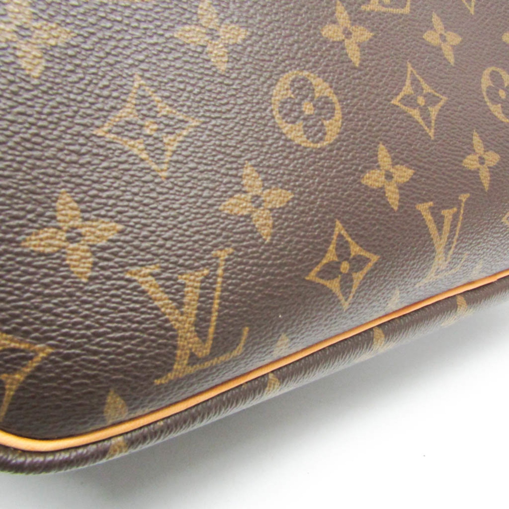 Louis Vuitton Monogram M47270 Women's Handbag Brown