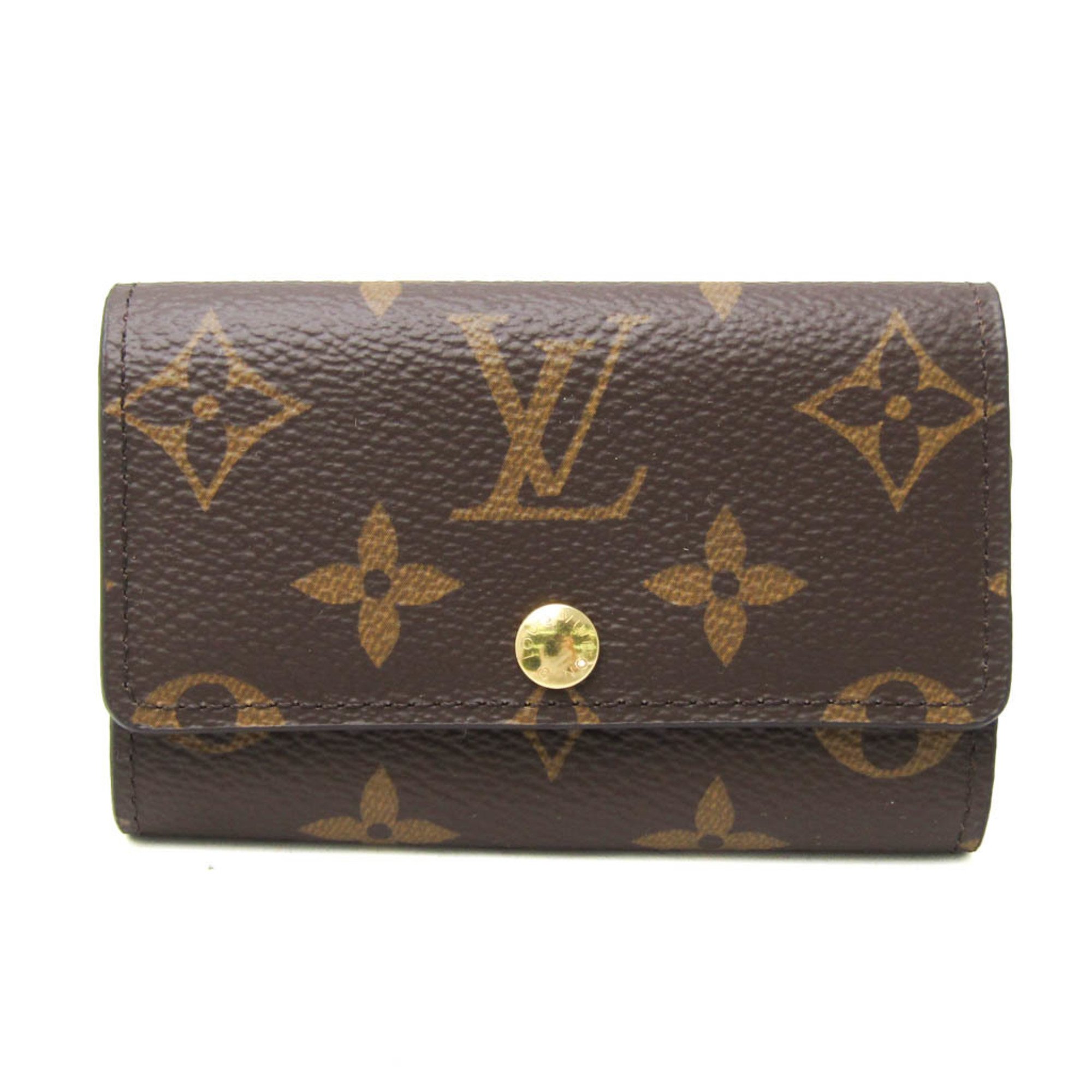 Louis Vuitton Monogram Multicles 6 M62630 Women,Men Monogram Key Case Monogram