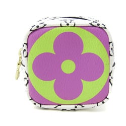 Louis Vuitton Monogram Giant Cube Coin Case M67669 Women's Monogram Coin Purse/coin Case Light Green,Purple,White