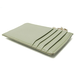 Christian Dior LADY DIOR Coin Case S0965ONMJ Leather Card Case Light Green