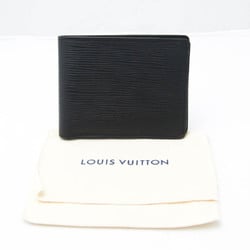 Louis Vuitton Epi Multiple Wallet M60662 Men's Epi Leather Bill Wallet (bi-fold) Black