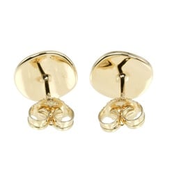 Tiffany TIFFANY&Co. Notes Round Earrings K18YG Yellow Gold Approx. 2.3g