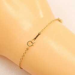 Tiffany TIFFANY&Co. Teardrop 5P Bracelet Elsa Peretti K18 Yellow Gold Approx. 8.3g Women's