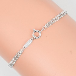 Tiffany TIFFANY&Co. Infinity double chain bracelet Silver 925 Approximately 3.4g