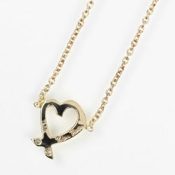 Tiffany TIFFANY&Co. Loving Heart Necklace K18YG Yellow Gold Approx. 2.4g