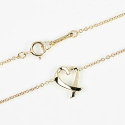 Tiffany TIFFANY&Co. Loving Heart Necklace K18YG Yellow Gold Approx. 2.4g