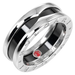 BVLGARI B.ZERO1 Save the Children Size 10.5 Ring Silver 925 Ceramic Approx. 6.43g