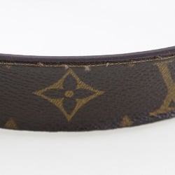 Louis Vuitton LOUIS VUITTON Ceinture Carre Belt M6800 Monogram Canvas 2002 Brown LB1002 Men's