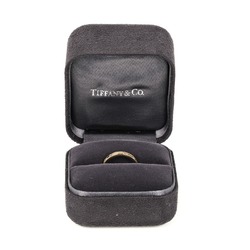 Tiffany TIFFANY&Co. Notes size 11 ring, K18YG yellow gold, approx. 3.4g