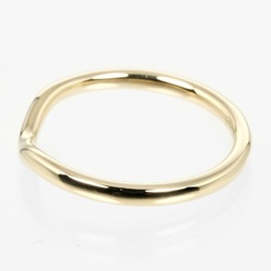 Tiffany TIFFANY&Co. Curved band size 12 ring 2mm model K18YG yellow gold approx. 2.38g