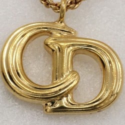 Christian Dior CD necklace, gold plated, made in Germany, approx. 6.2g, for women