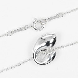 Tiffany TIFFANY&Co. Double Teardrop Necklace Silver 925 Approx. 5.6g