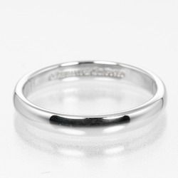 Tiffany TIFFANY & Co. Classic Band Size 14.5 Ring 3mm Model Pt950 Platinum Approx. 4.9g