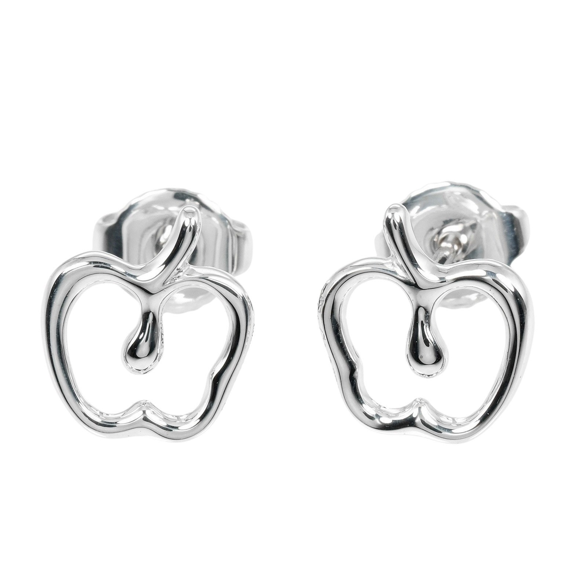 Tiffany TIFFANY&Co. Apple Earrings Silver 925 Approx. 1.72g