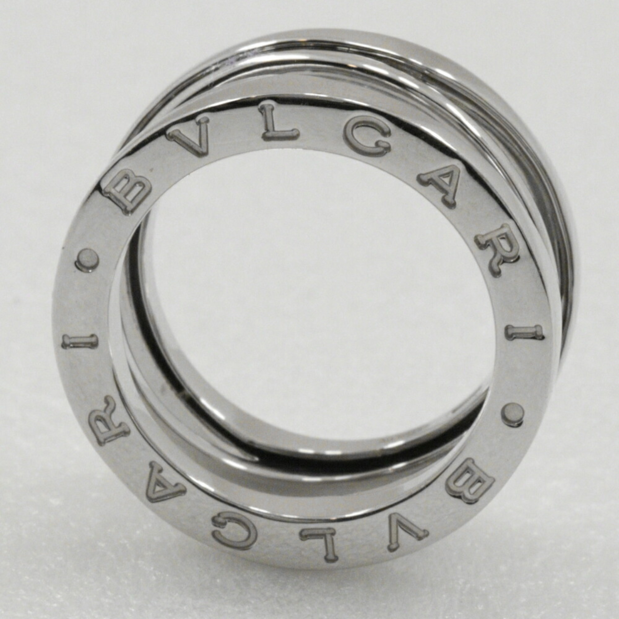 BVLGARI B-zero1 Legend size 9.5 ring K18 white gold approx. 8.9g ladies