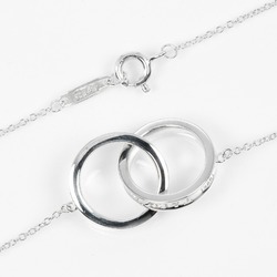 Tiffany TIFFANY&Co. 1837 Interlocking Circle Necklace Silver 925 Approx. 4.3g