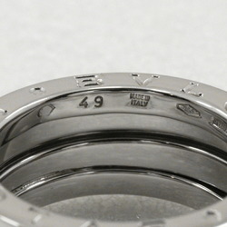 BVLGARI B-zero1 size 9 ring, B-zero1, K18 white gold, approx. 8.2g, ladies