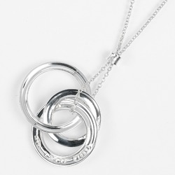 Tiffany TIFFANY&Co. 1837 Interlocking Circle Necklace Silver 925 Approx. 5.1g